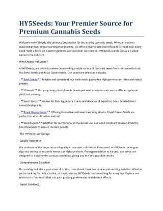 Automatic Seeds