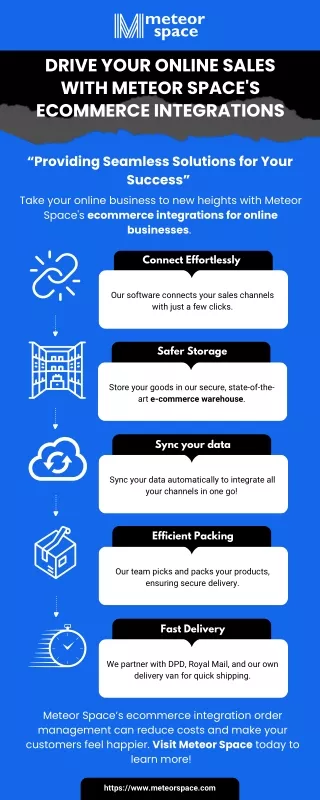 Drive Your Online Sales with Meteor Space's Ecommerce Integrations