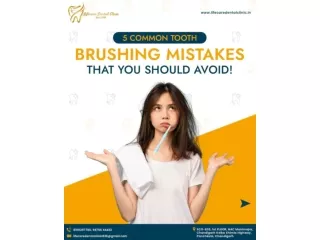 5 Common Tooth Brushing Mistake That You Should Avoid | Lifecare