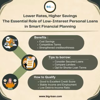 Big Loan: Making Low-Interest Personal Loans Accessible for Everyone