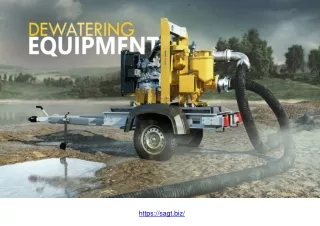 Dewatering Equipment Suppliers in Dubai & UAE -