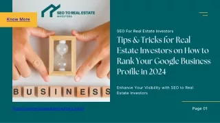 Optimize Your Google Business Profile