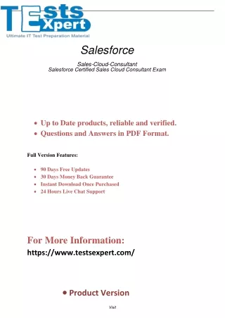 Transform Your Career with Sales-Cloud-Consultant Salesforce Certification Exam