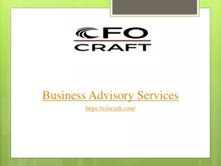 Business Advisory Services