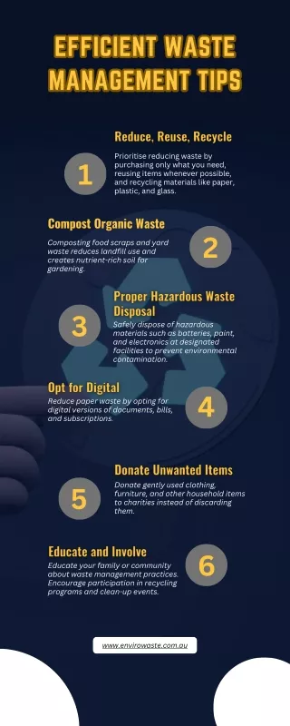 Efficient Waste Management Tips