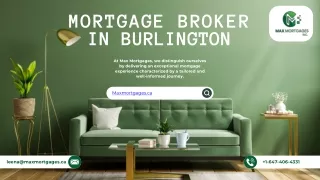 Mortgage broker in Burlington, Ontario, Canada