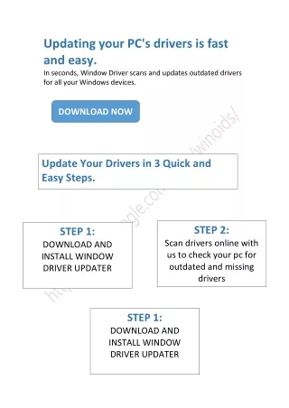 Free Printer Driver Update | Update now - fast and free