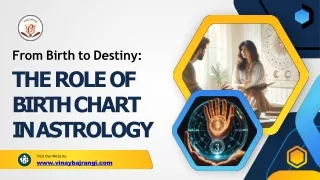 The Role of Birth chart in Astrology