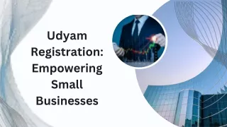 udyam registration