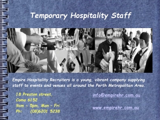 Hospitality Recruiters Australia