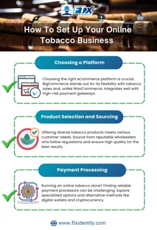 How To Set Up Your Online Tobacco Business