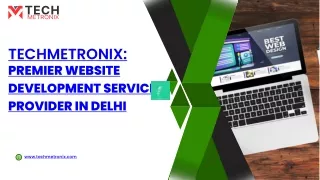 TechMetronix- Website Development Service Provider in Delhi