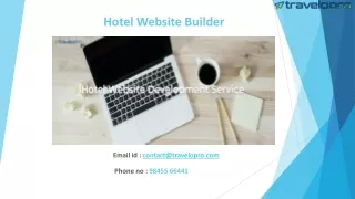 Hotel Website Builder