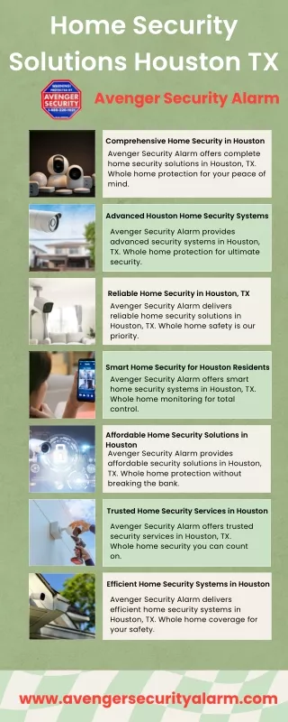 Comprehensive Home Security Solutions in Houston, TX