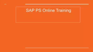 SAP PS Can Benefit Your Career