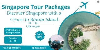 Explore Singapore and Cruise to Bintan Island