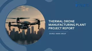 Thermal Drone Manufacturing Plant Project Report