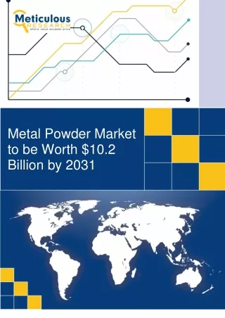 Metal Powder Market to be Worth $10.2 Billion by 2031