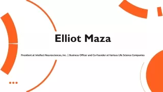 Elliot Maza - A Creative Strategist From Fort Lee, NJ