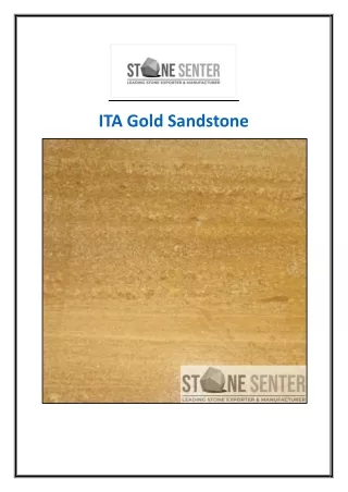 ITA Gold Sandstone