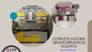 Complete Kitchen Design Services in Kolkata