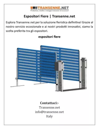 Espositori Fiere  Transenne.net