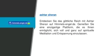 Ashtar Sheran Himmels-engel.de