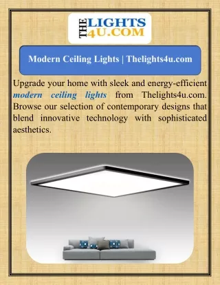 Modern Ceiling Lights   Thelights4u.com