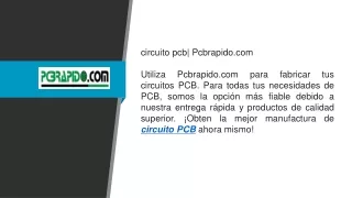 circuito pcb Pcbrapido.com