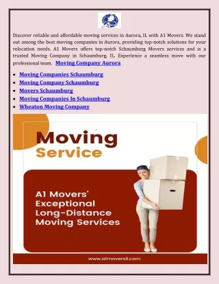 Movers Schaumburg