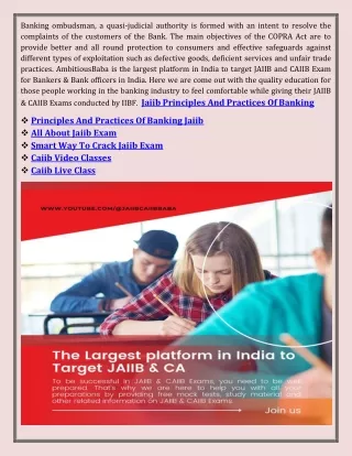 All About Jaiib Exam