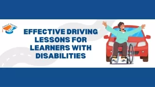 Effective Driving Lessons for Learners with Disabilities