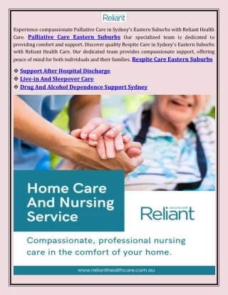 Support After Hospital Discharge