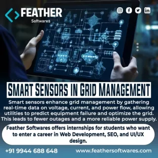 Smart sensors in grid management