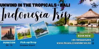 Unwind in the Tropicals - Bali Indonesia Trip