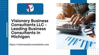 Visionary Business Consultants LLC - Leading Business Consultants in Michigan