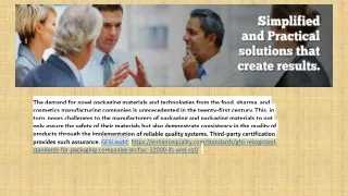 GFSI Certification