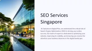 SEO Services Singapore