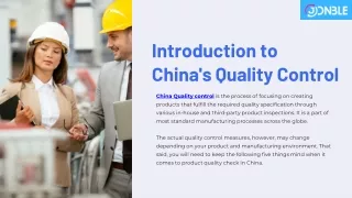 China Quality control