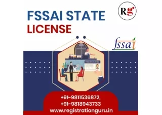 FSSAI State License..