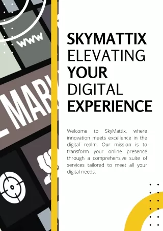 SkyMattix Elevating Your Digital Experience