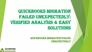 What to do if my QuickBooks Data Migration Tool Not Working?
