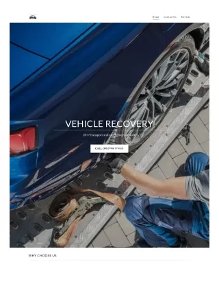 Car Recovery Services by The Recovery Driver