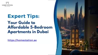 Spacious Living, Smart Savings: Finding Affordable 5BR Apartments in Dubai