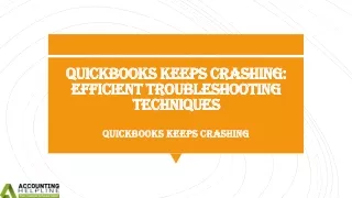 What to do if my QuickBooks Crashing When Opening?
