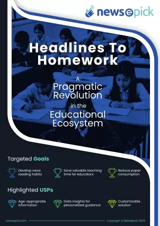 Newsepick - Age Appropriate News Reading & Interactive Digital Assessment App