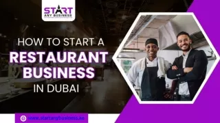 How To Start A Restaurant Business In Dubai