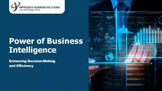 Unleashing the Power of Business Intelligence: Enhancing Decision-Making