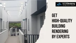 Get High-quality Building Rendering By Experts