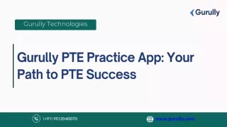 Gurully PTE Practice App: Your Path to PTE